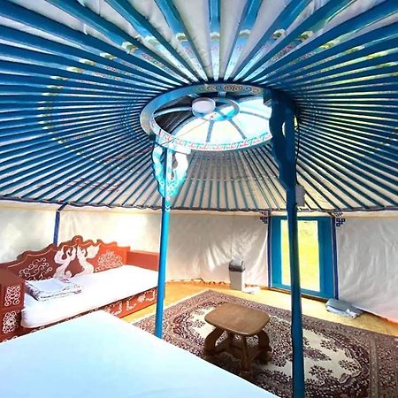 מלון צ'סקי שטרנברק Mongolian Yurt Camp מראה חיצוני תמונה